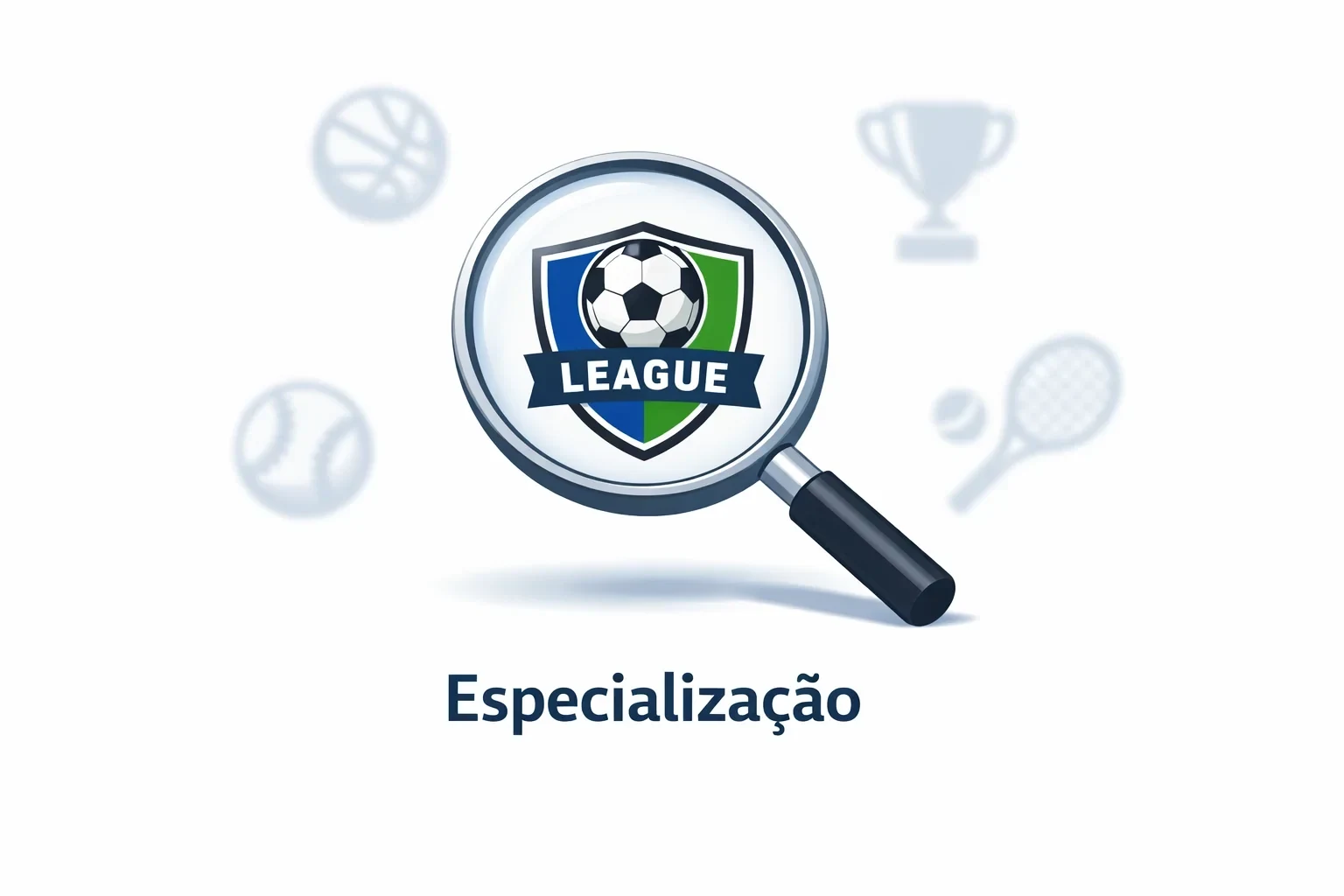 Ilustração do conceito de especialização nas apostas desportivas focando num nicho específico